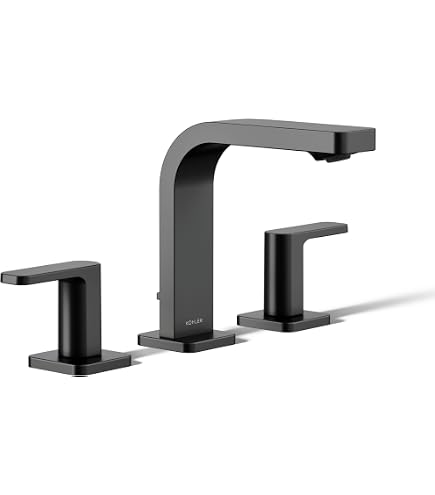 Kohler 23484-4-BL Parallel® Widespread Bathroom Sink Faucet, 1.2
